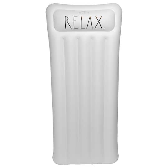 Rae Dunn 6ft. Relax Lounger Pool Float